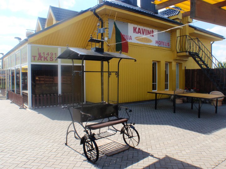 Kavinė motelis Geltona