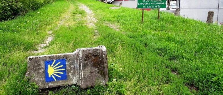 Nužymėtas maršrutas piligrimams nuo Vilniaus Vingio parko iki Trakų bažnyčios
