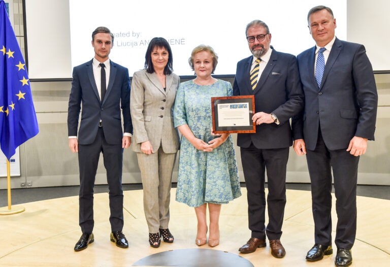 Europos piliečio apdovanojimas 2018 Briuselyje
