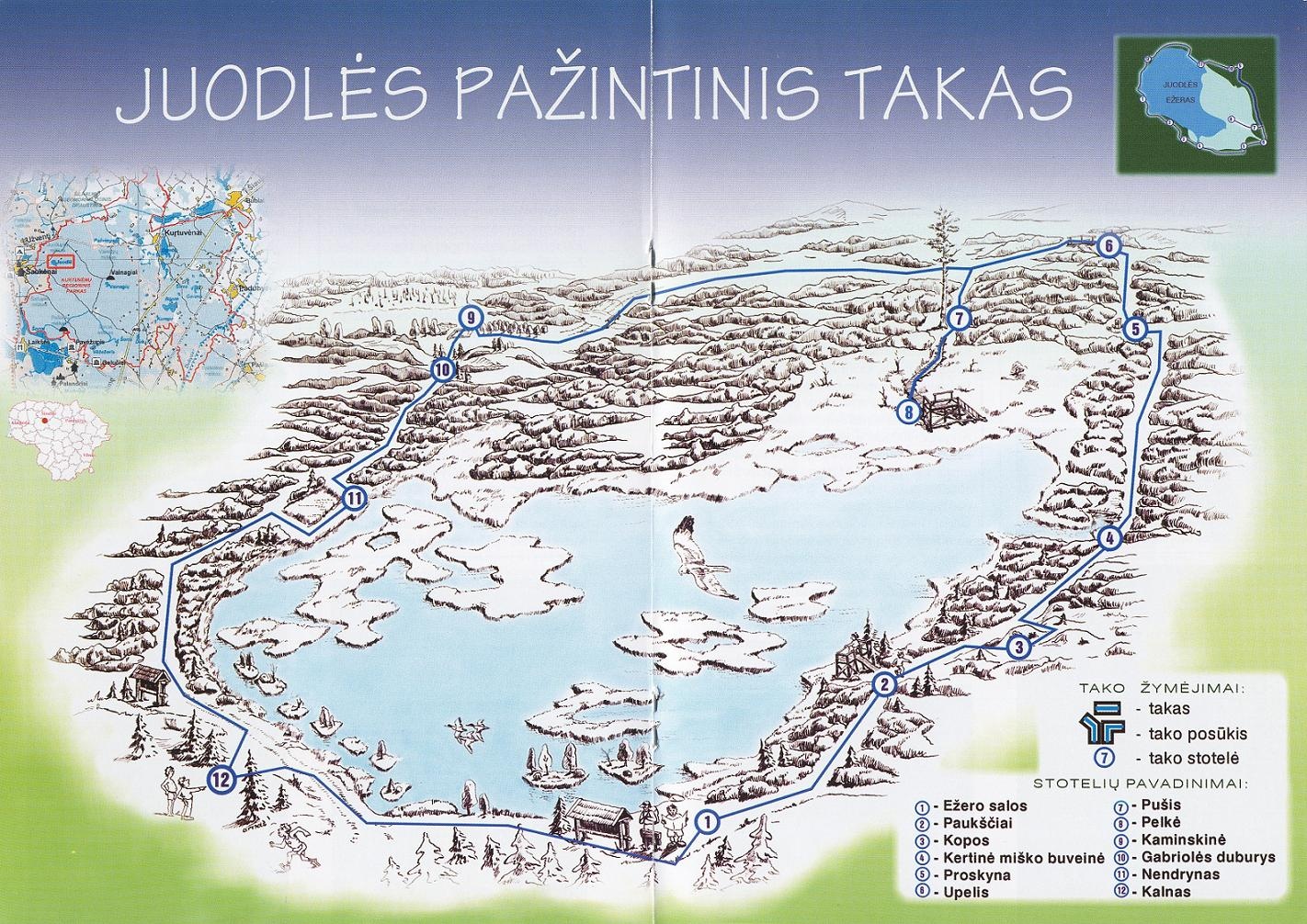 Juodlės ežero pažintinis takas